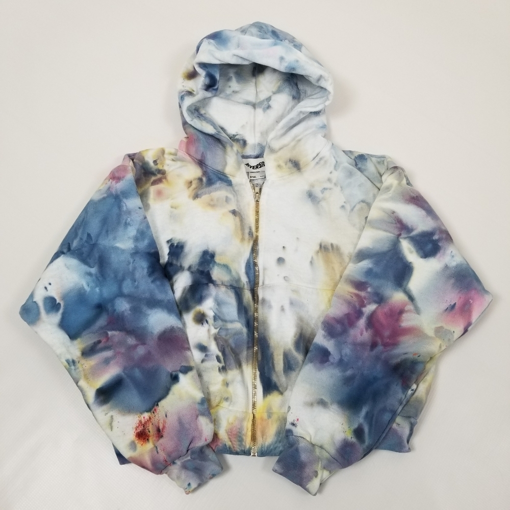 RIVERSIDE Tie Dye Tool Dye Hoodie Size S/M New